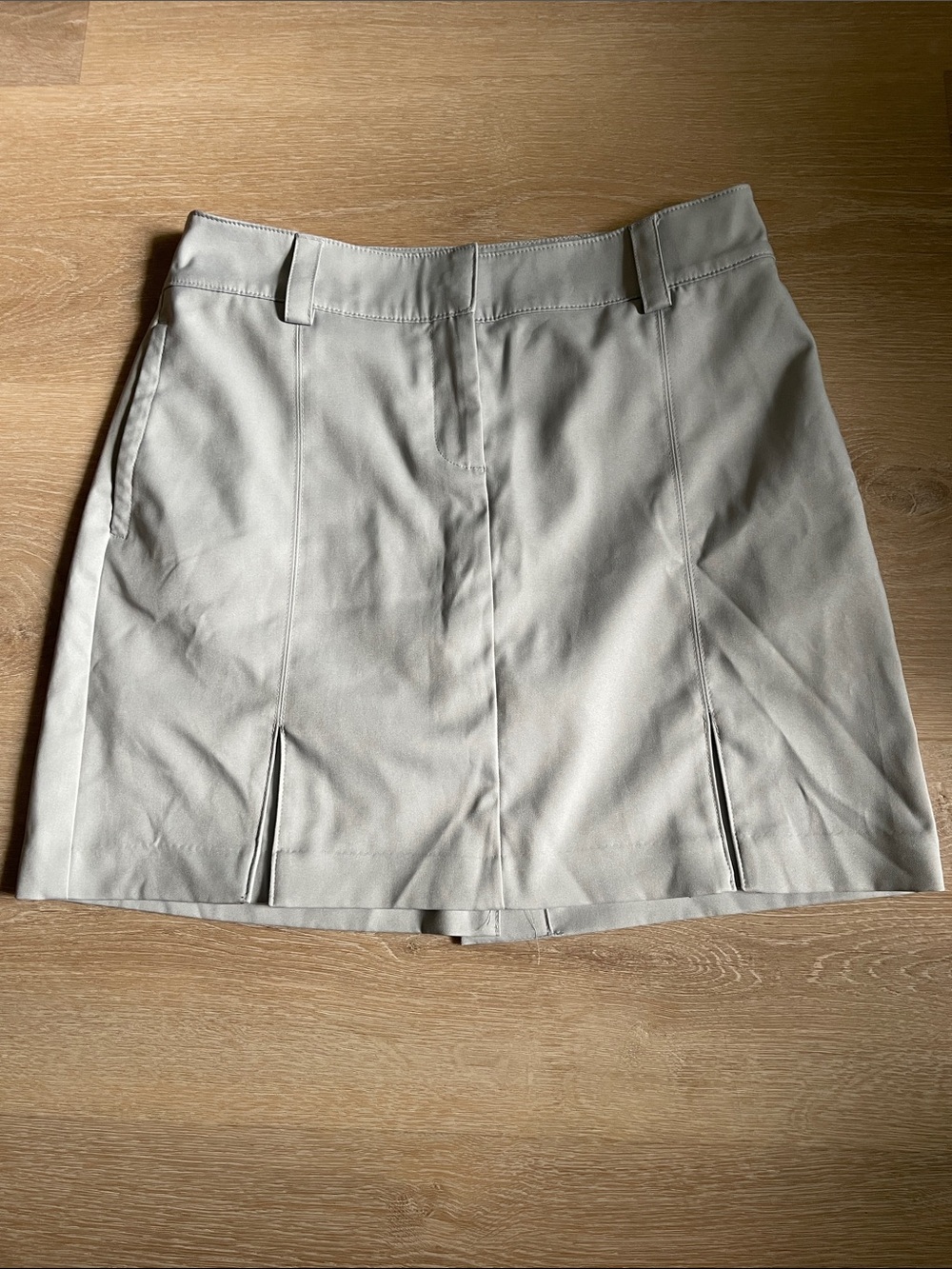 IZOD Golf Skirt Skort Gray 2